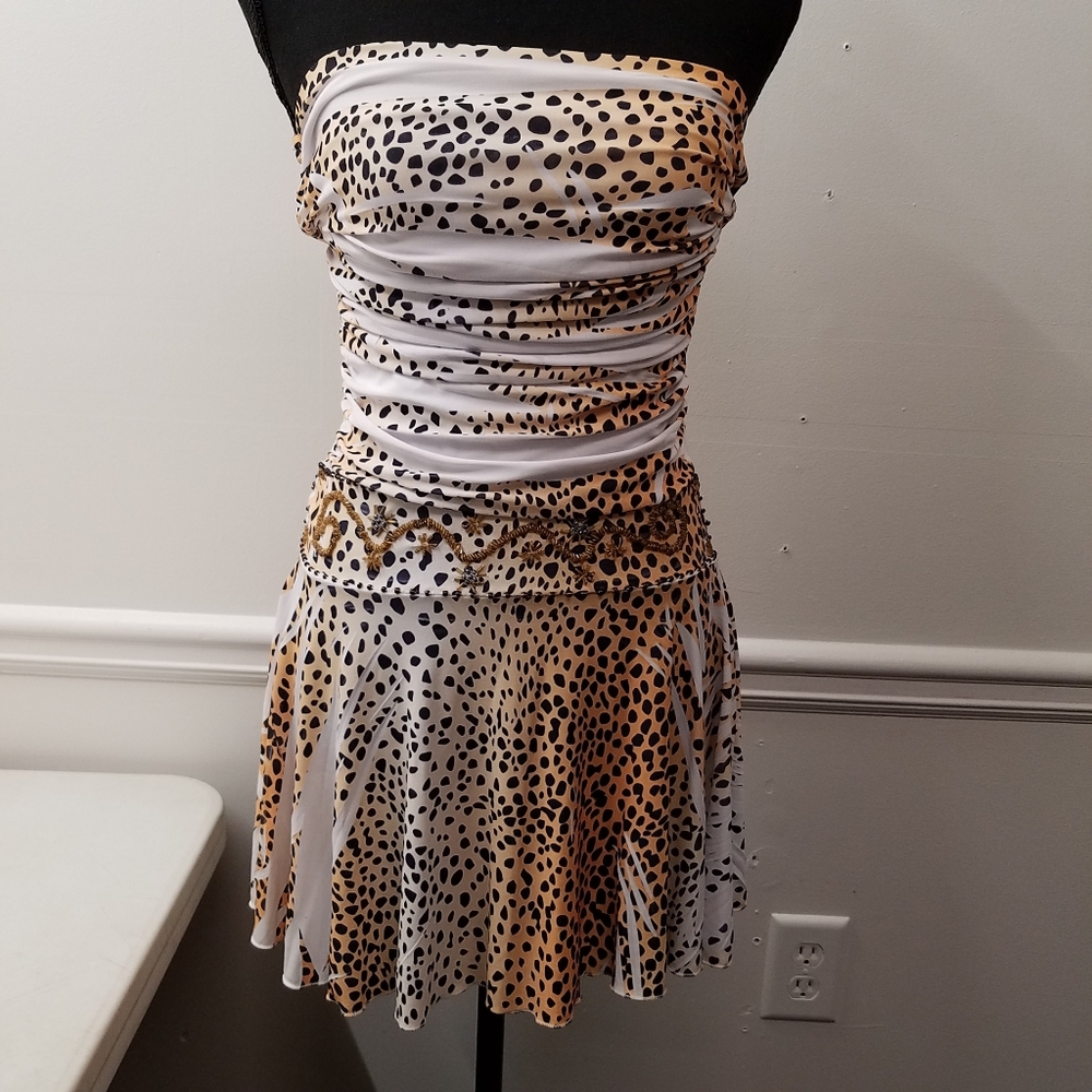 Fitelle strapless dress with shrug